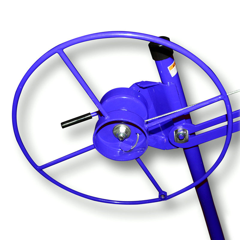 Blue 16ft Drywall Hoist Plasterboard Lifter Jack Tool