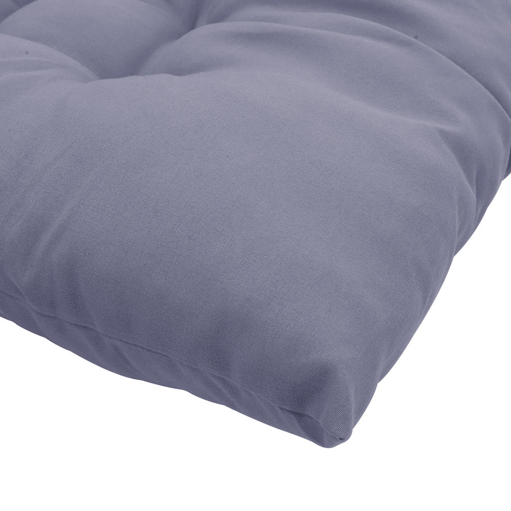 125cm Thick Soft Comfortable Chaise Lounge Chair Cushion, Grey