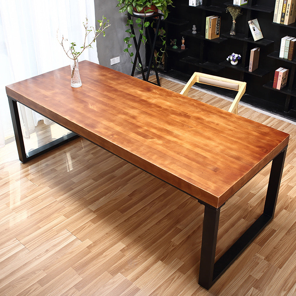 Set of 2 Metal Table or Bench Legs Frames Square Steel Base Stands, 30x40CM