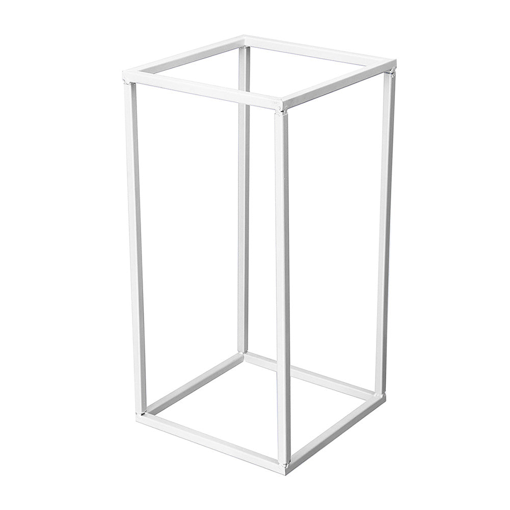 White Column Flower Stand for Wedding Decoration