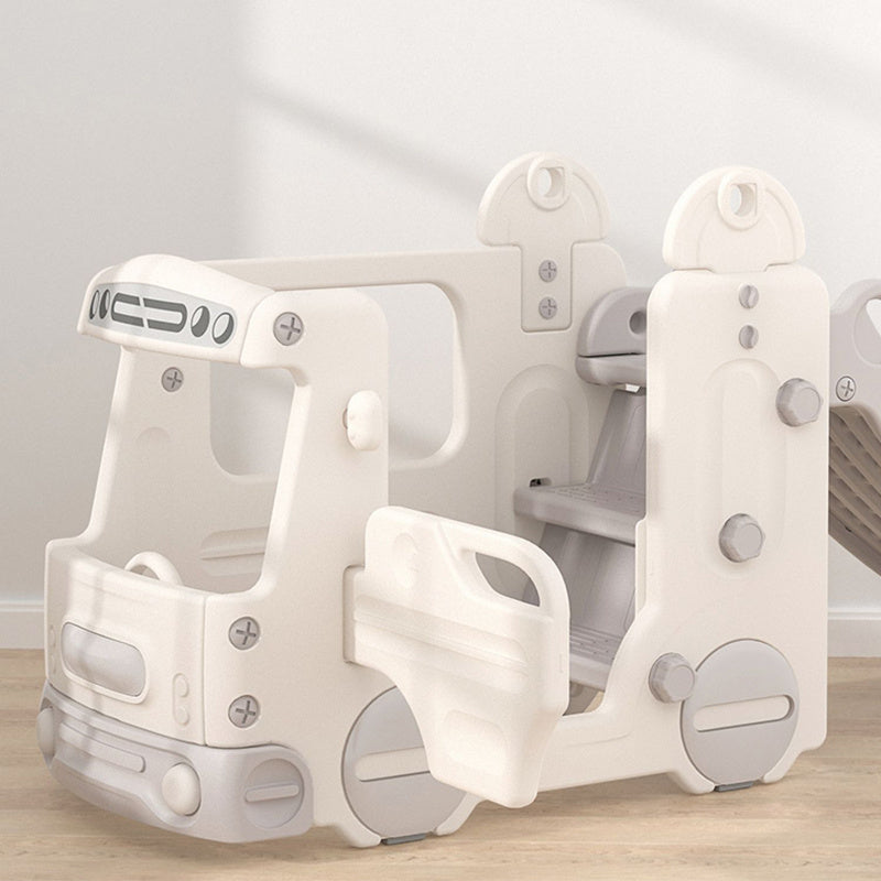 Gray Kids Home Functional Slide with Bus