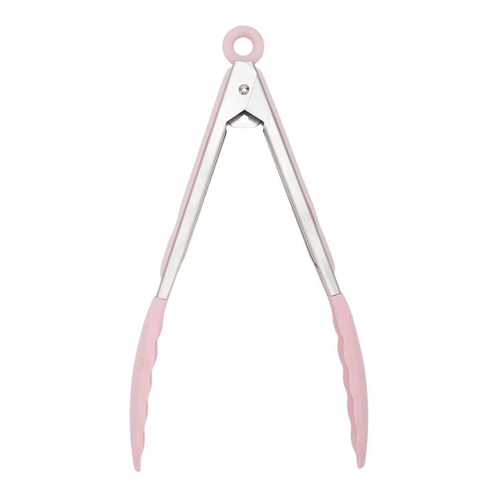 Pink 11 Piece Silicone Kitchen Utensil Set for Nonstick Cookware