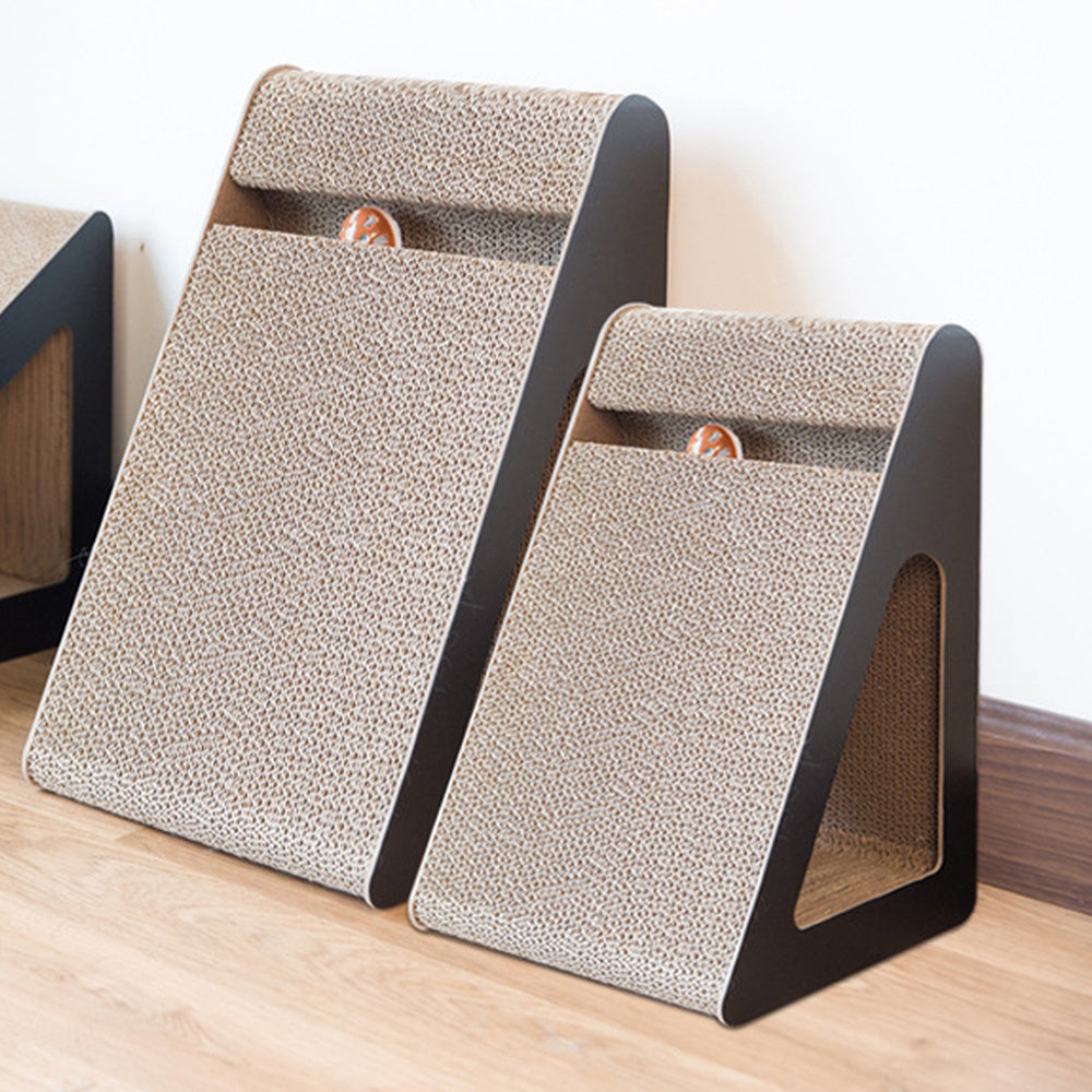 Cat Scratching board with tunnel hole and toy ball Scratcher