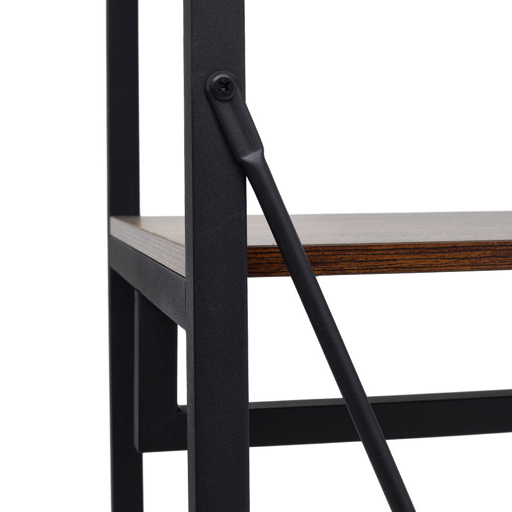 Large Freestanding Clothing Rack with Storage Shelves