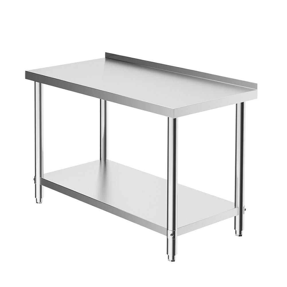 120CM Stainless Steel Working Table with 2 Lower Layers