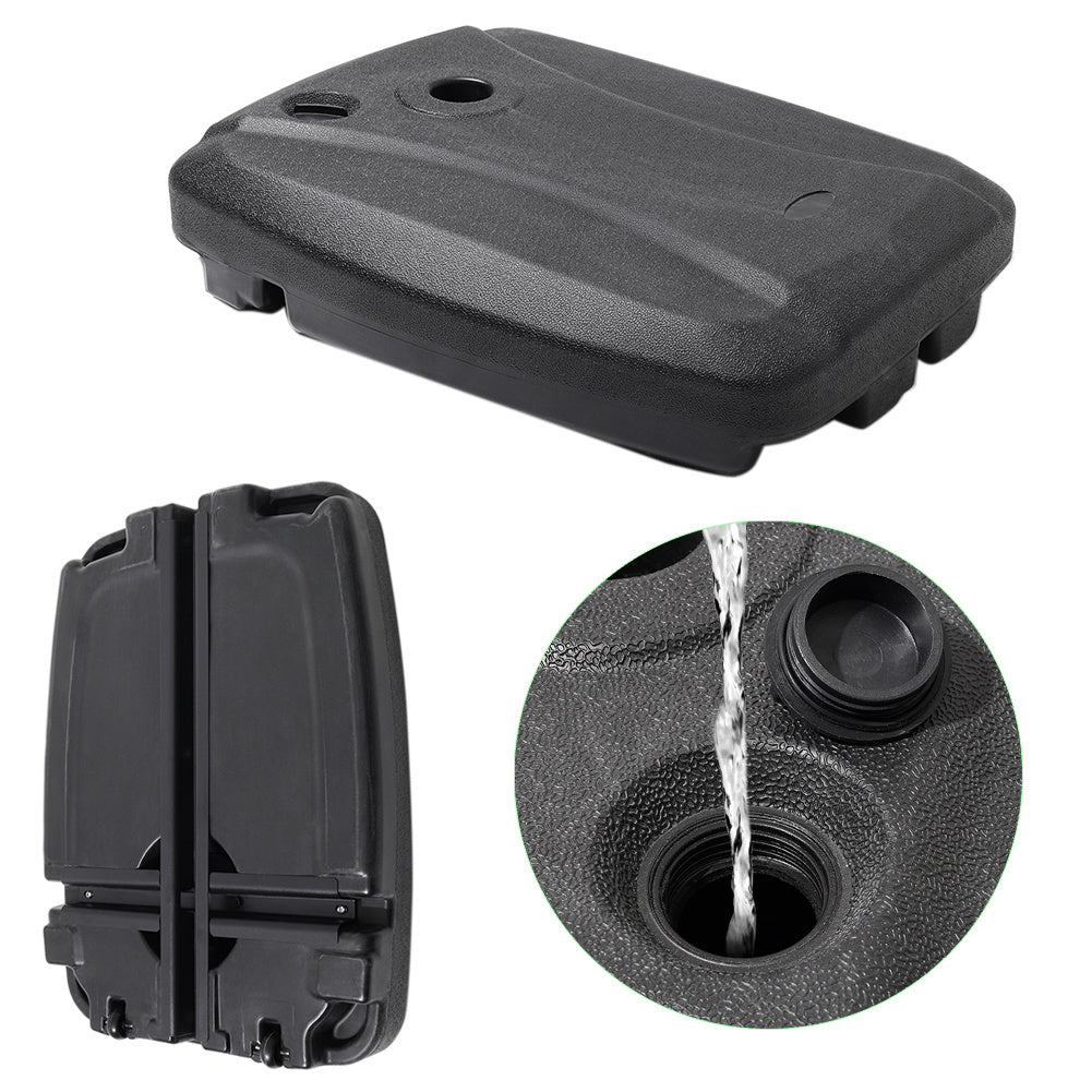 Banana Parasol Rectangular Base Stand / Water or Sand Filled 60KG