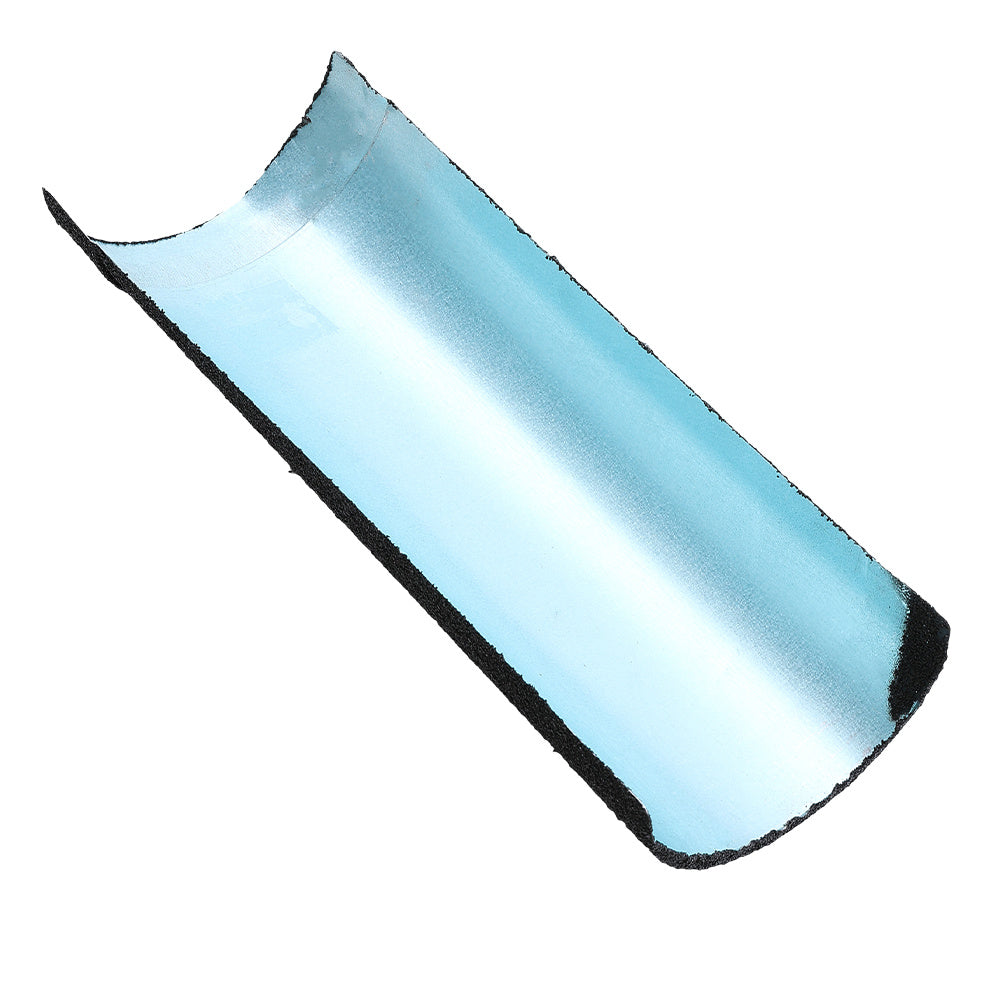 Black Half Round Ridge Tile Stone Coated Metal Roofing 10pcs