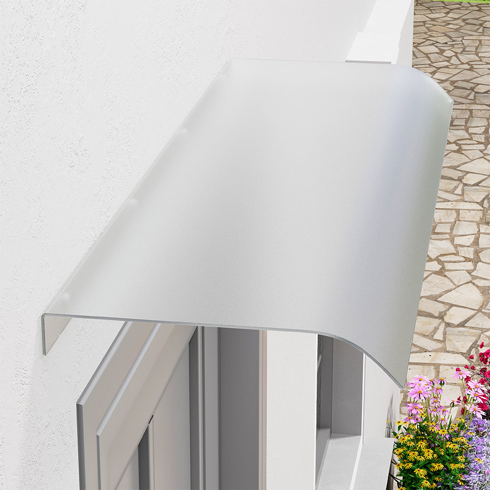200x40cm Frosted Awning Window Door Canopy