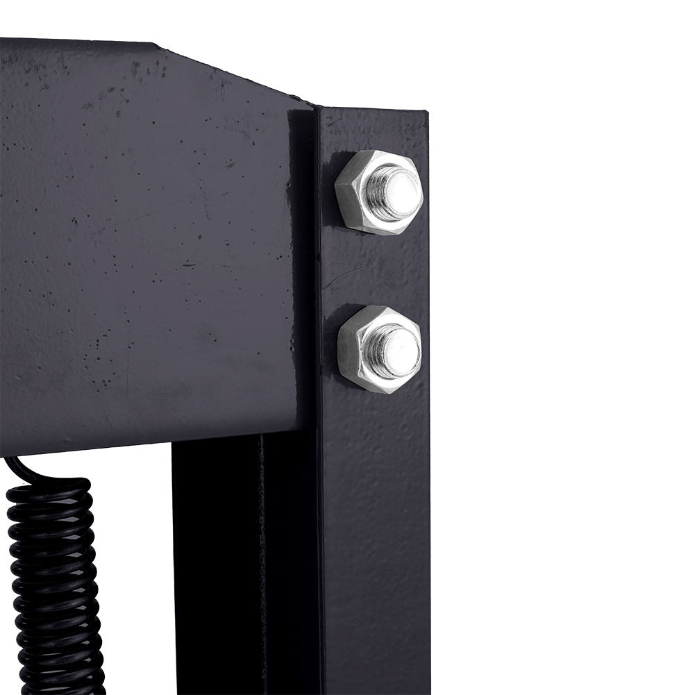 H Frame 20 Ton Hydraulic press, Black