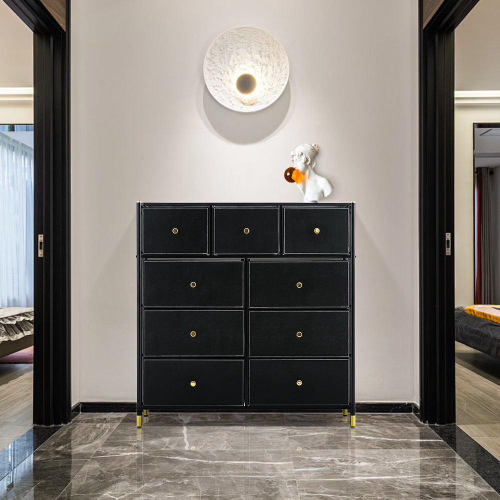 9 Drawer Storage Cabinet Organiser with Metal Frame