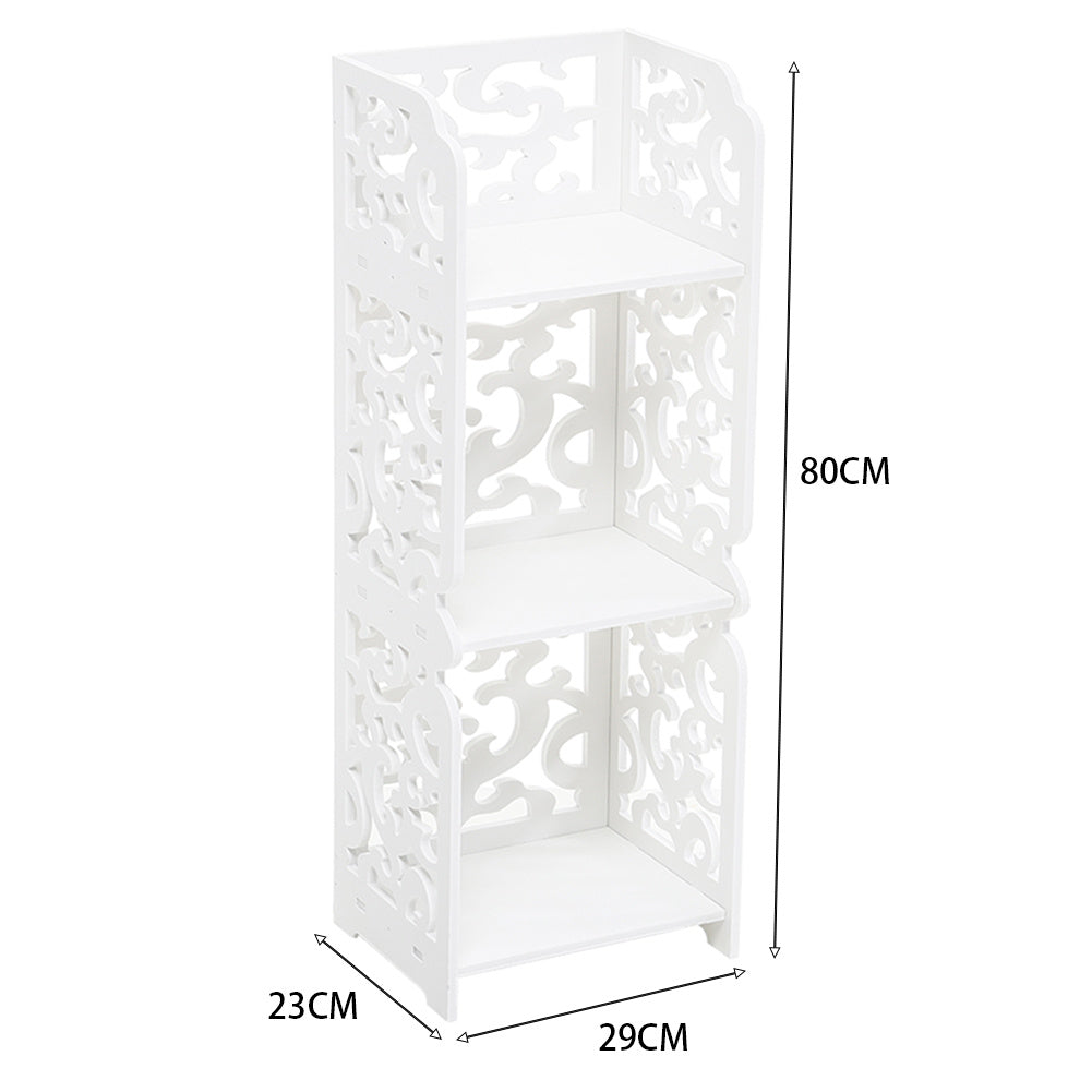 3 Tier Bookshelf Storage Unit Stand