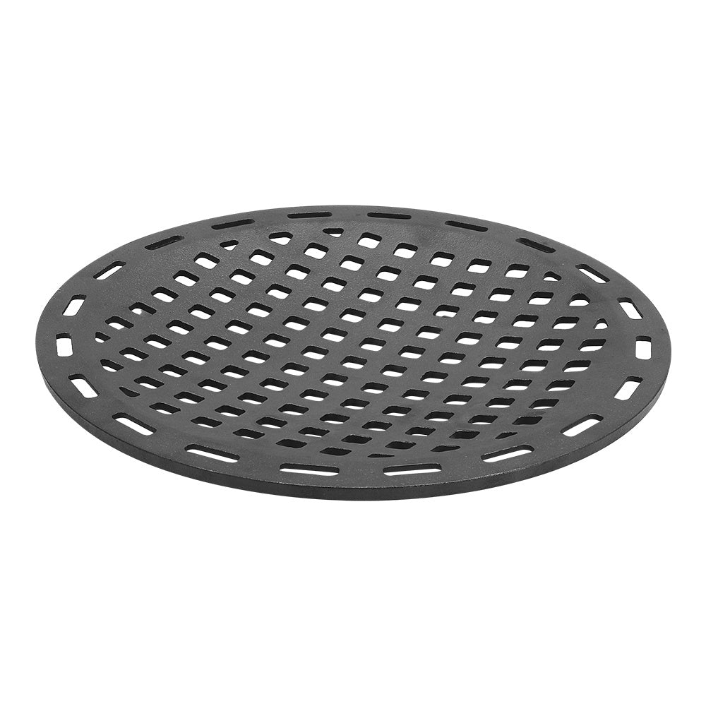 Black Round 33cm Cast Iron Grill Grate