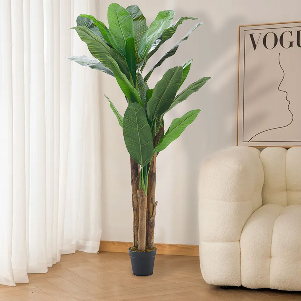 180cm Artificial Plant Fake Banana Tree in Pot