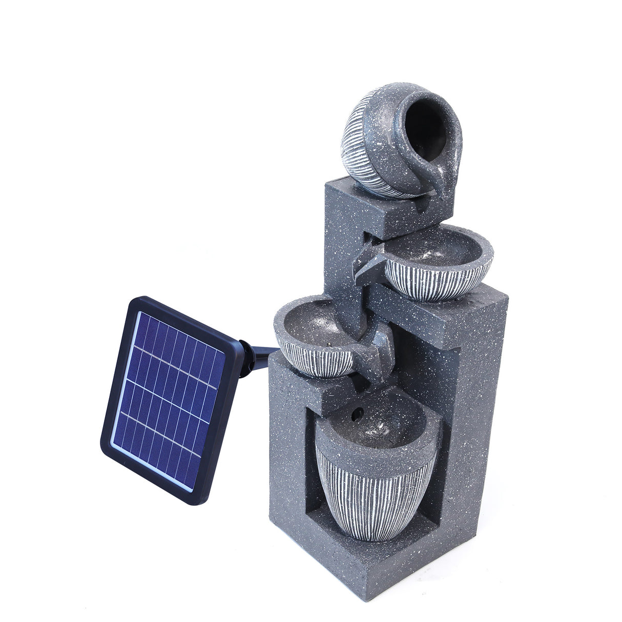 Outdoor Solar Power LED Water Fountain with Pump