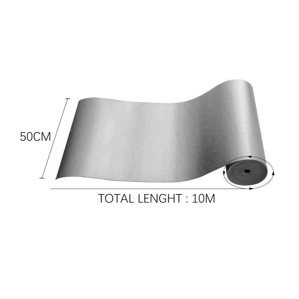 Light Grey Self Adhesive 3D Textured Vinyl Wallpaper Roll