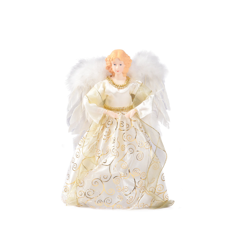 Angel Christmas Tree Topper with LED Lights
