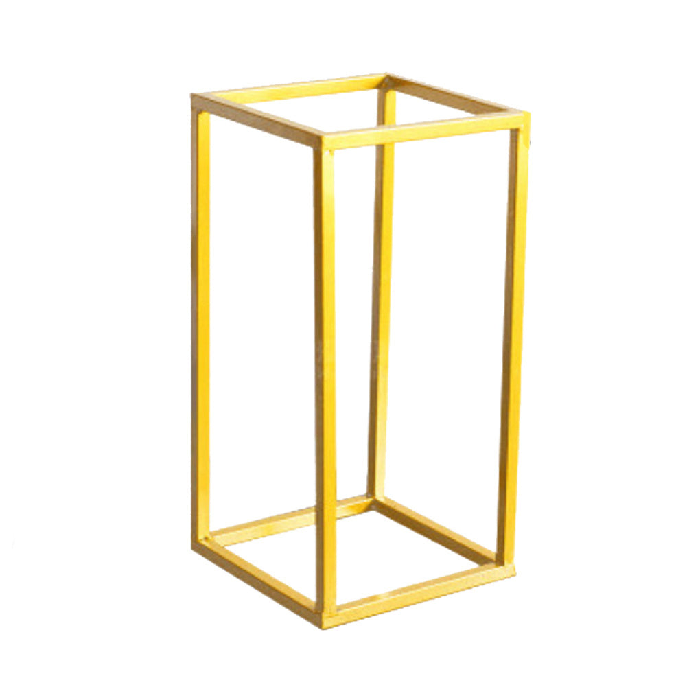 Gold Column Flower Stand for Wedding Decoration