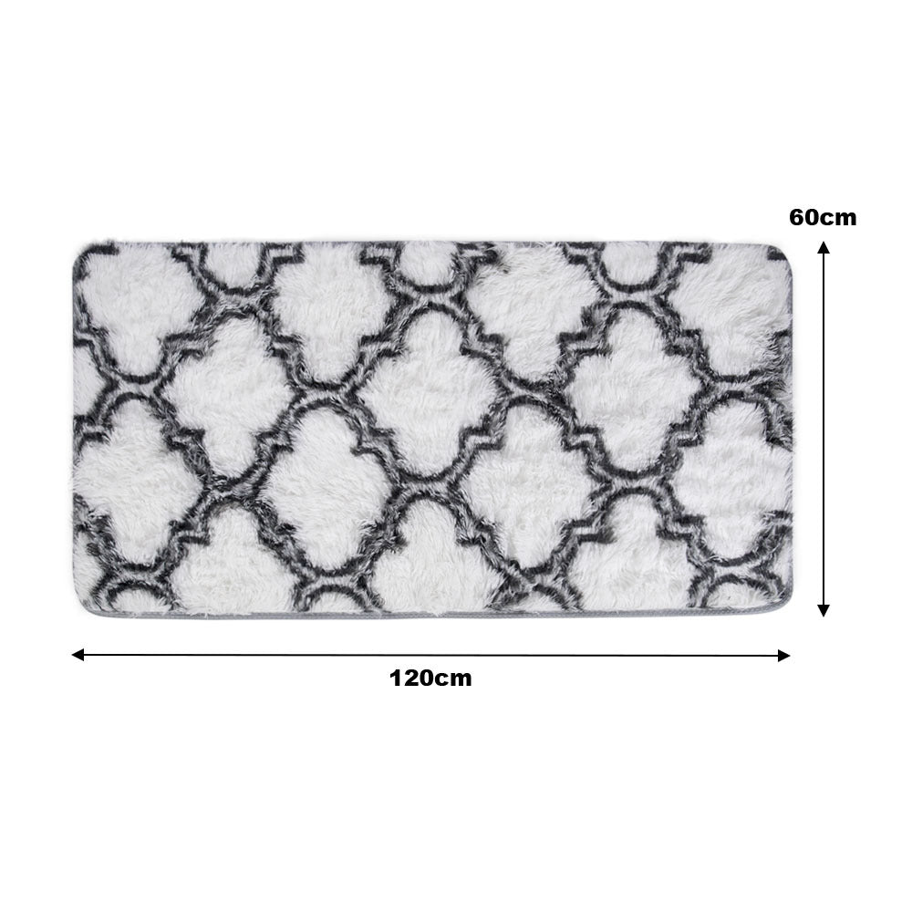 120cm Modern Geometric Indoor Shag Area Rug