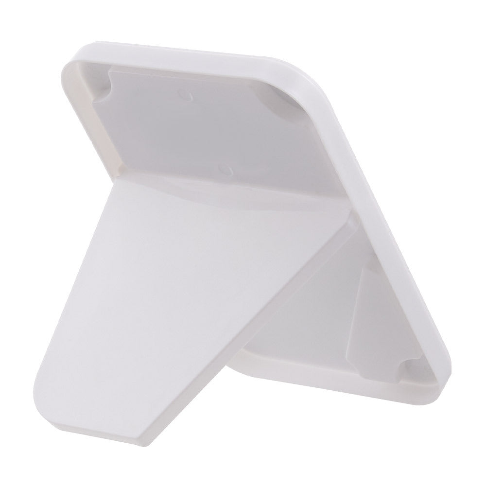 White Foldable Portable Tabletop Mirror