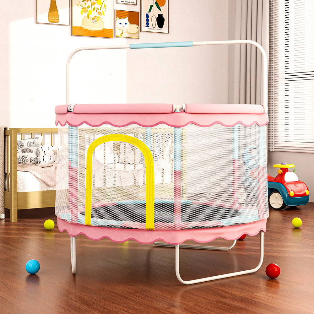 130cm H Outdoor Trampoline, with Balance Bar