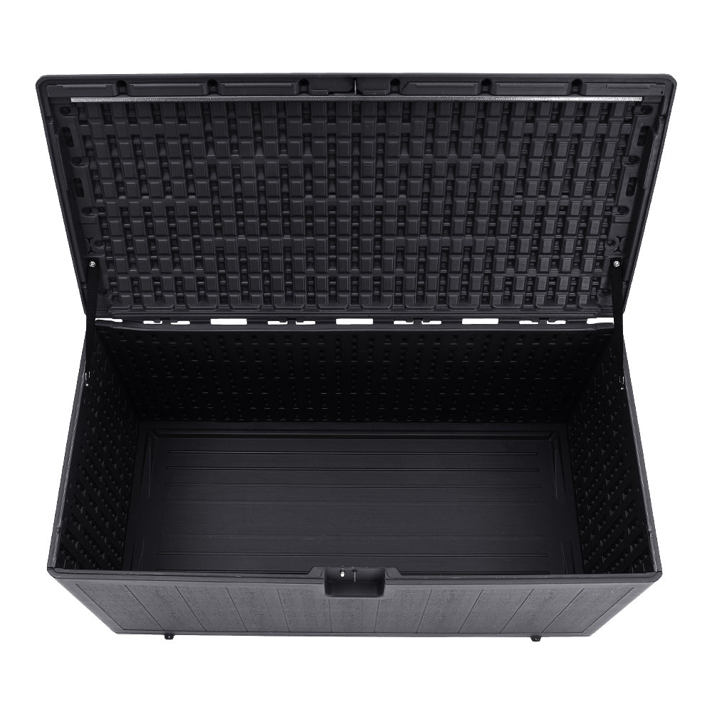 Brown 105 Gallon Outdoor Deck Box