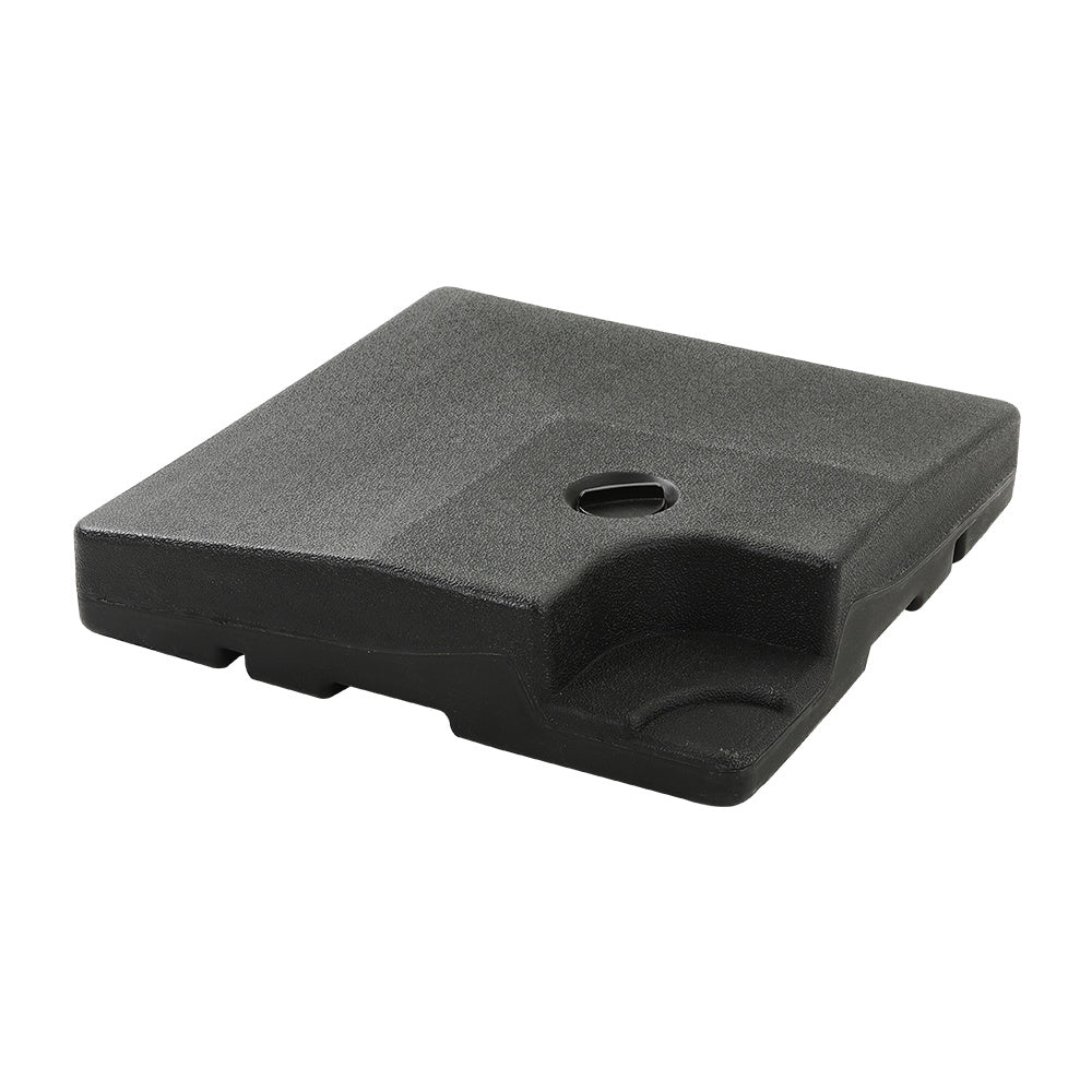 Banana Parasol Roma Parasol Rectangular Base Stand Filled 92KG