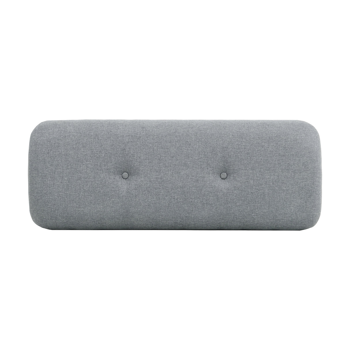 2 Tier Hallway Bamboo bench with Linen Cushion Shoes Storage Rack Grey