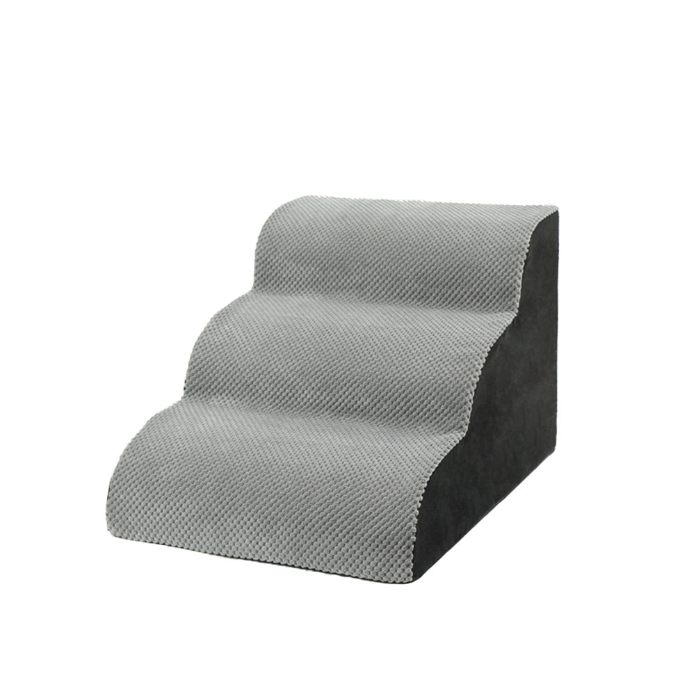 Grey Large Comfortable Non Slip Pet Step