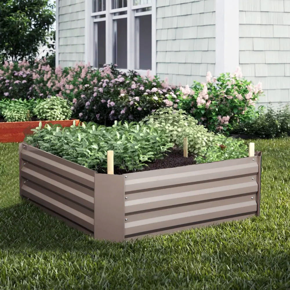 Garden Planter Raised Bed Outdoor Vegetable Plants Flowers Pots Box