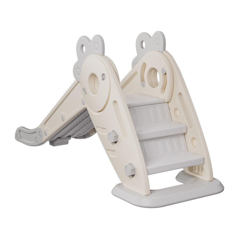 Grey Lovely Folding Plastic Carrot Slide for Toddler