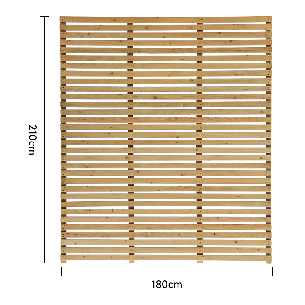 180x210cm Garden Wood Fence Gate