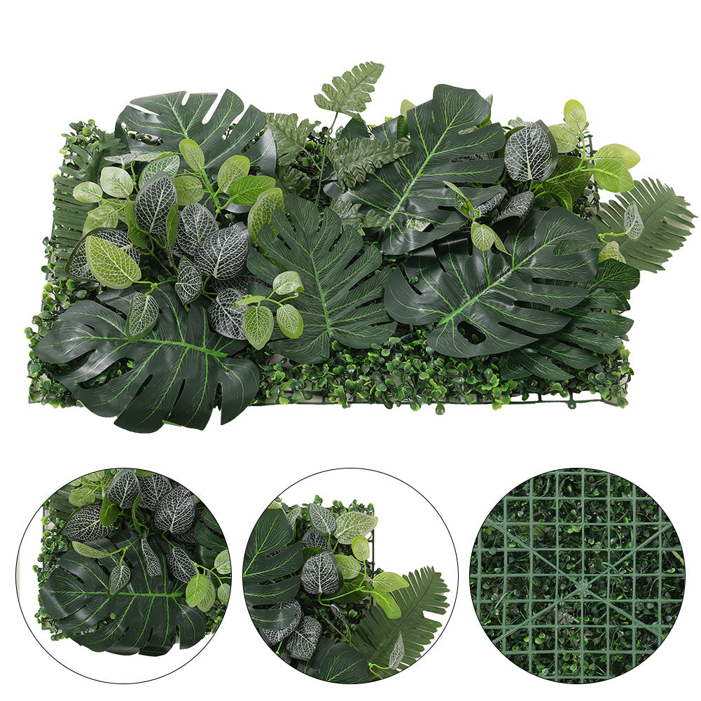 40x60cm Artificial Plants Green Wall Panel
