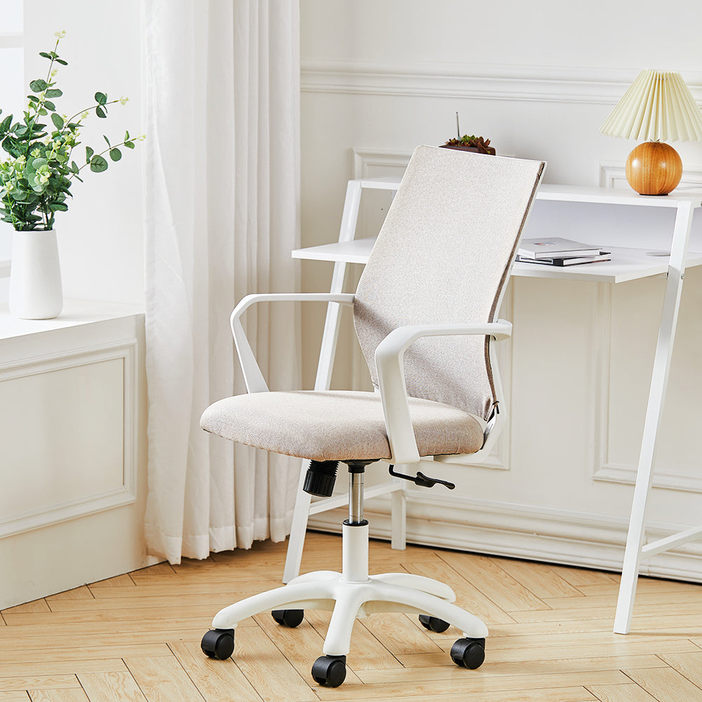 Fabric Office Chair, Khaiki