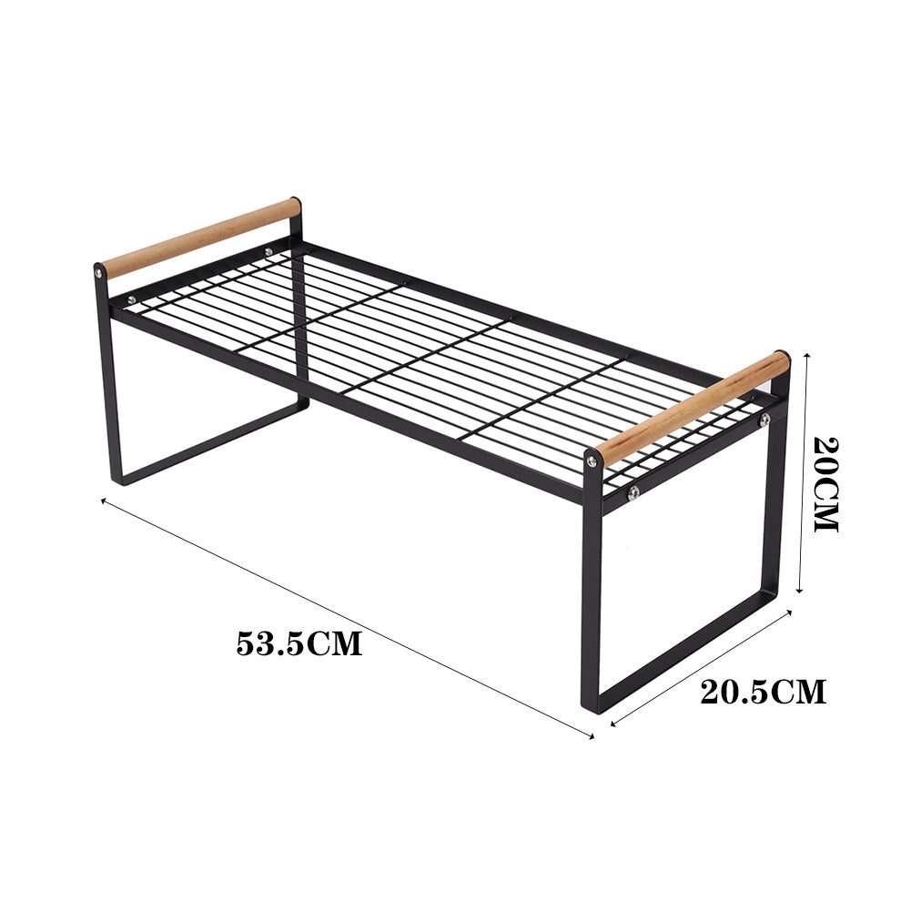 51cm Free Standing Kitchen Spice Herb Rack Holder Cupboard Organiser