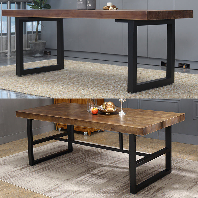 Set of 2 Metal Table/Bench Legs Frames Square Steel Base Stands 50x71CM