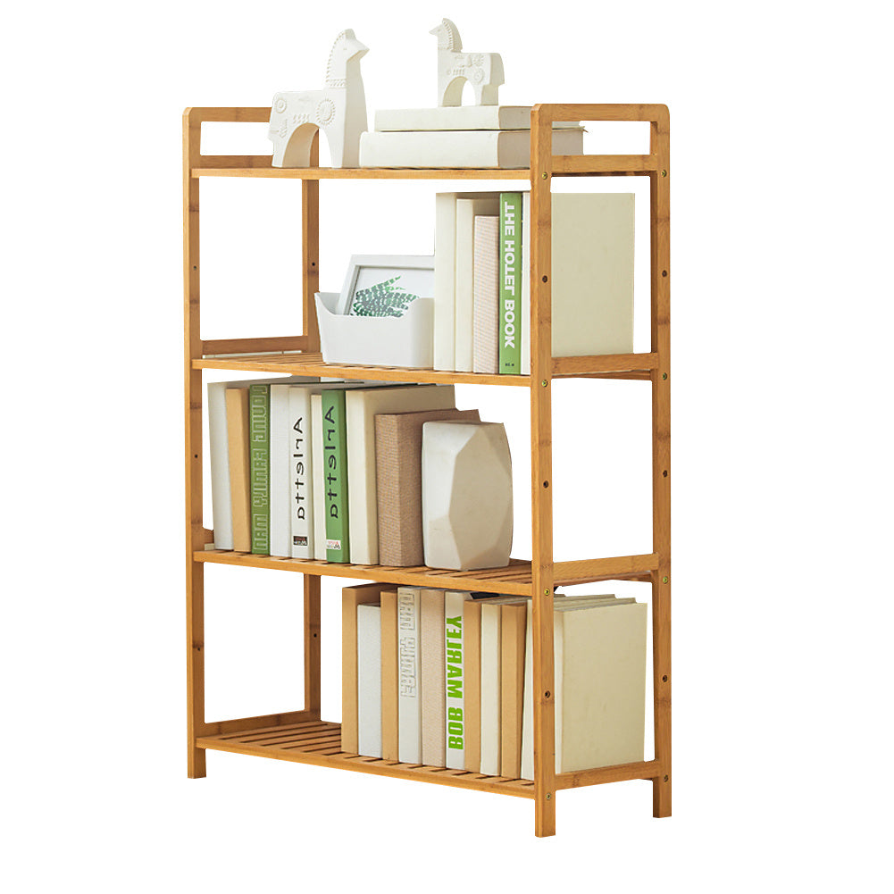 4 Tier Wood Bookcase Display Stand, 100x68x25CM