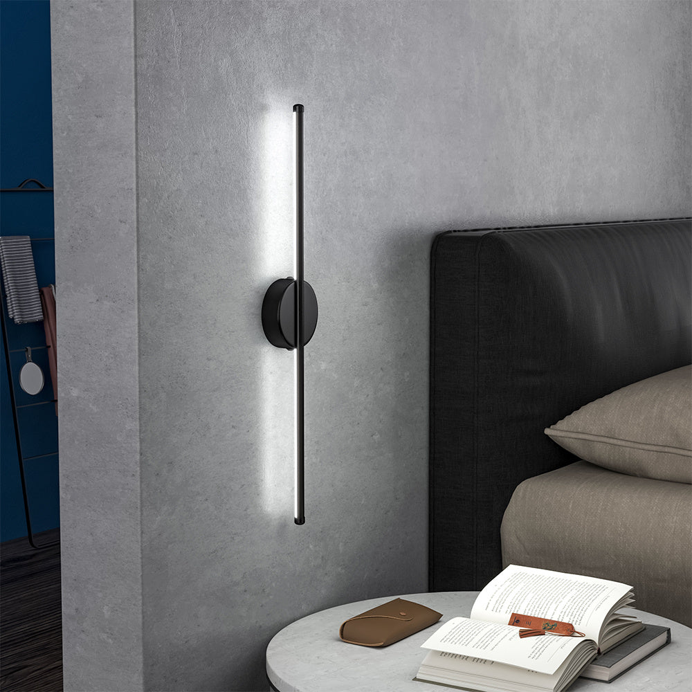 60CM Minimalist Linear LED Wall Sconce for Living Room Bedroom Linear Light, White Light