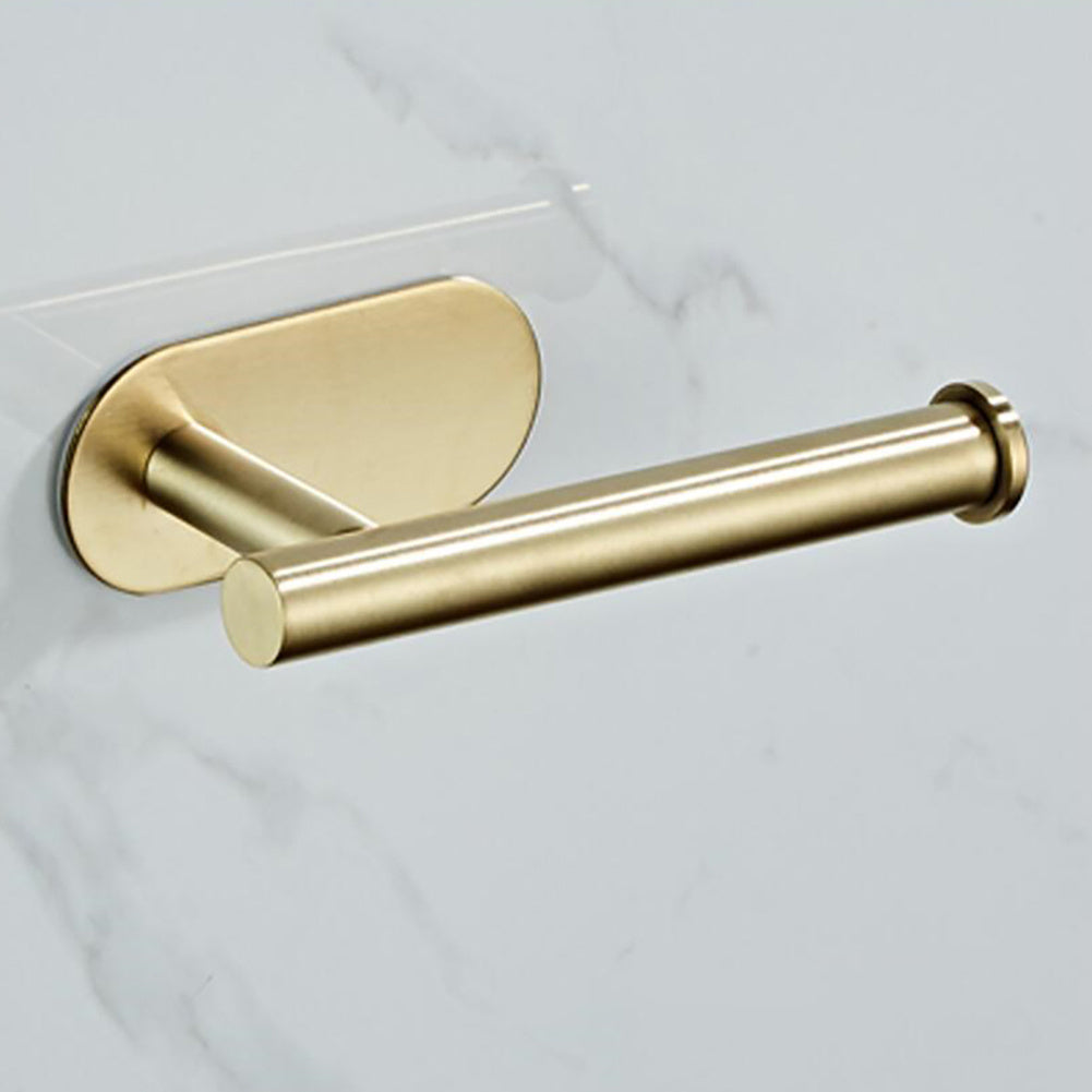 Wall Toilet Roll Holder Self, Gold