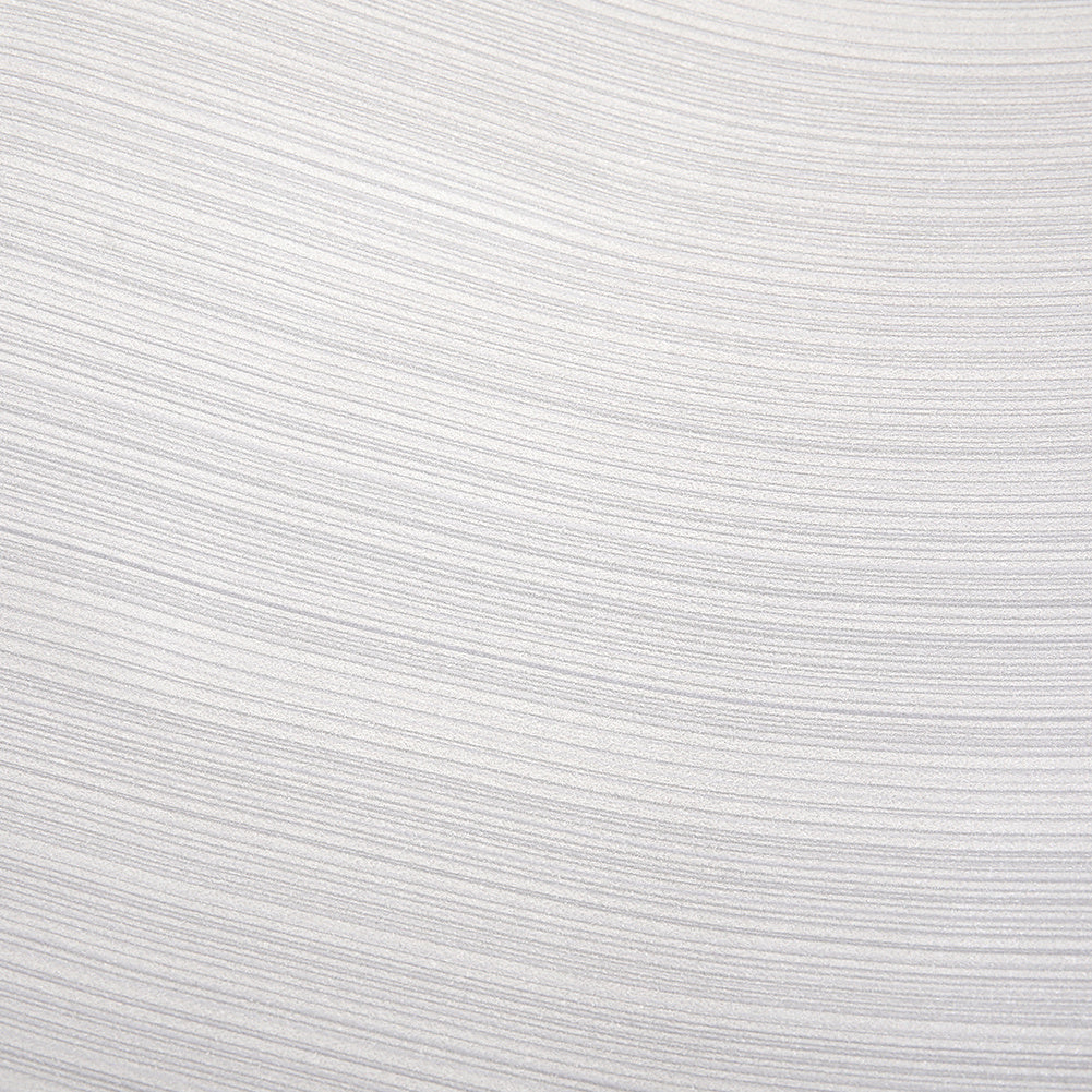 Modern Grey Striped Embossed Non Woven Wallpaper