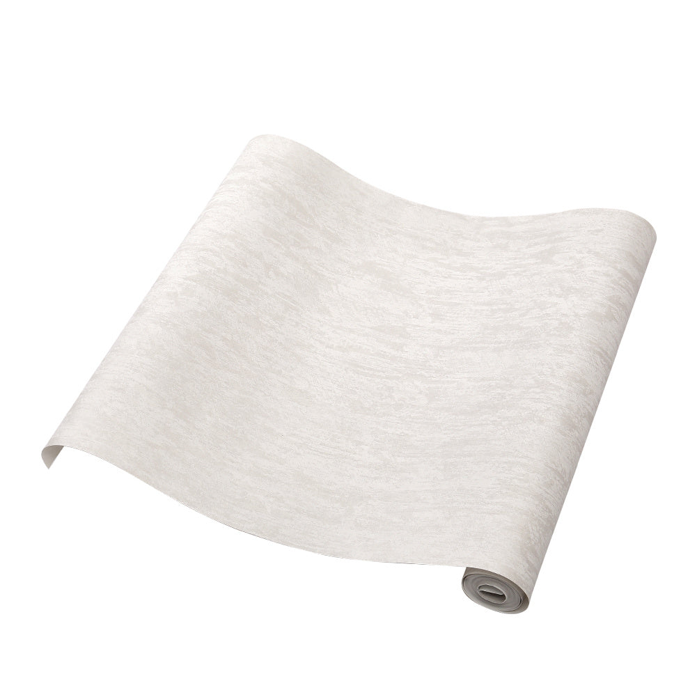 Plain Grey Non-Woven Embossed Wallpaper
