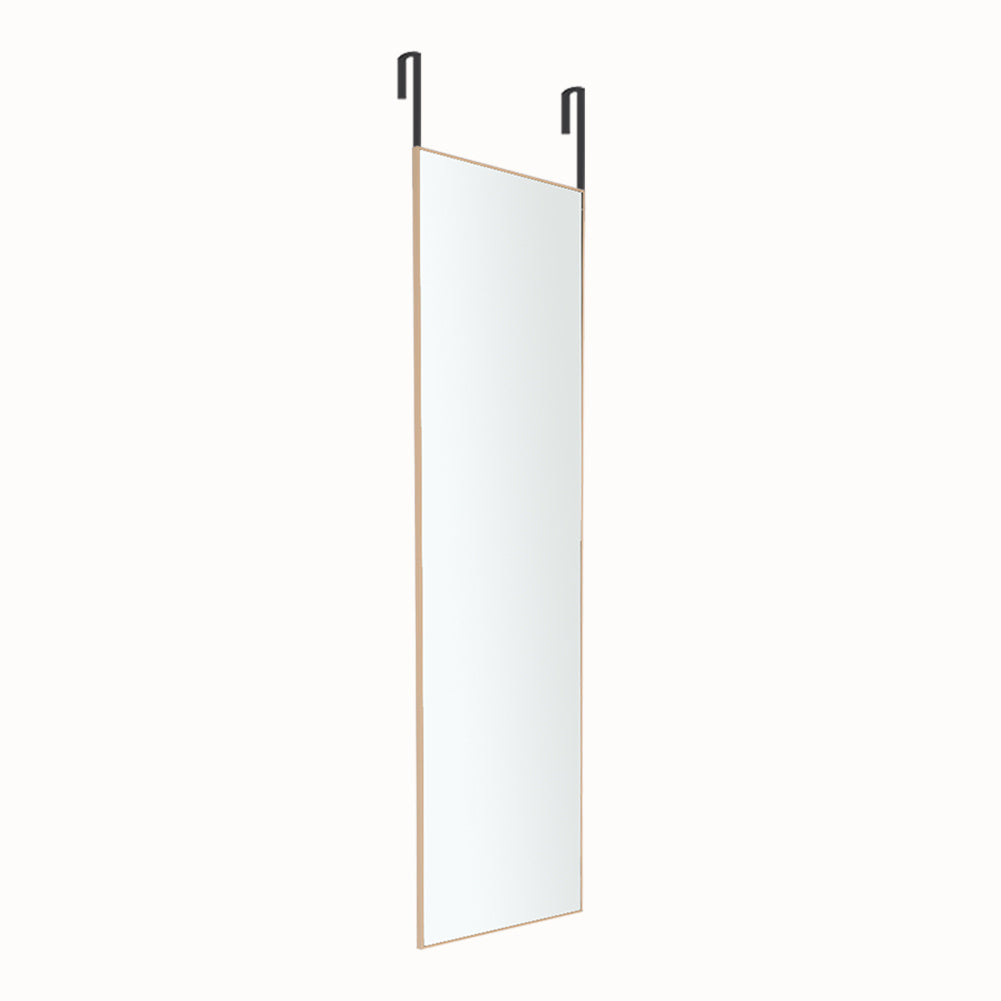 Metal Frame Over the Door Full Length Mirror Gold Large Mirror