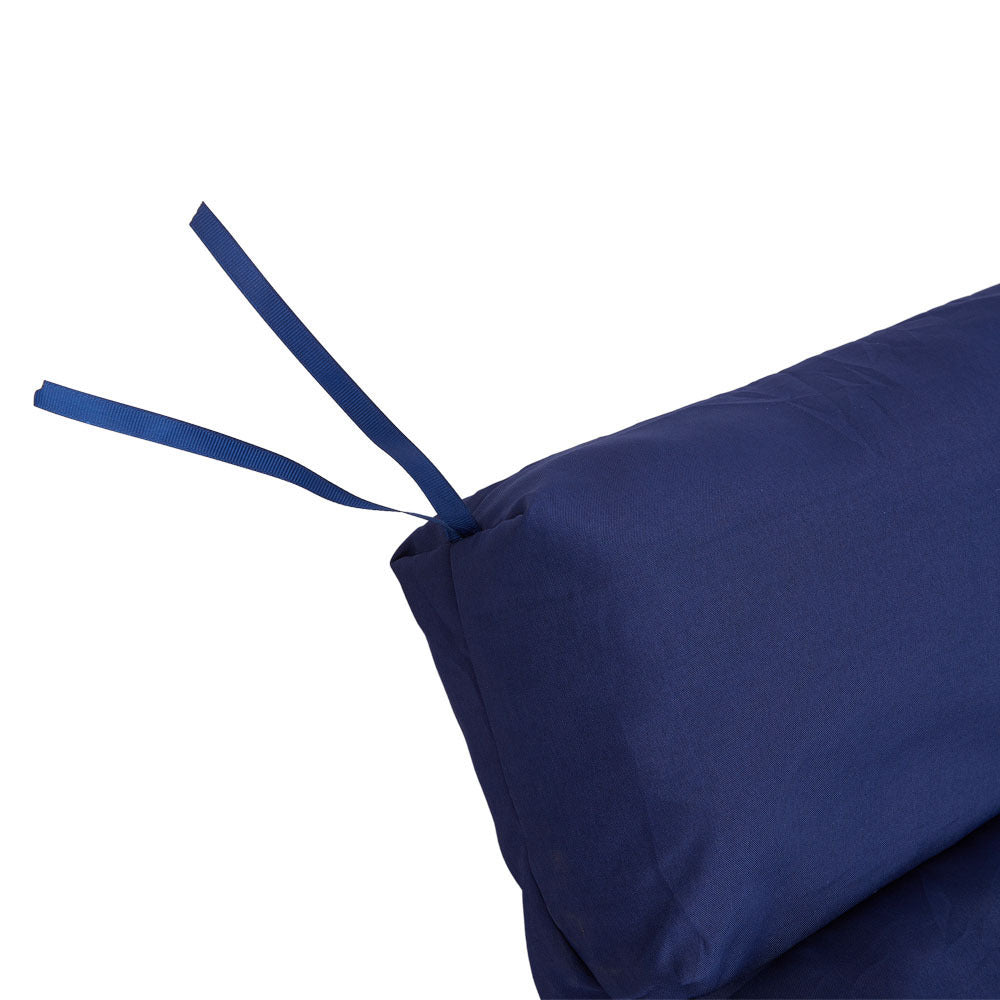 Blue 180cm Outdoor Thickened Lounger Cushion