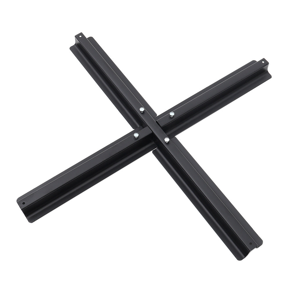 3M Banana Parasol Patio Umbrella Sun Shade Shelter with Fanshaped Base, Dark Grey