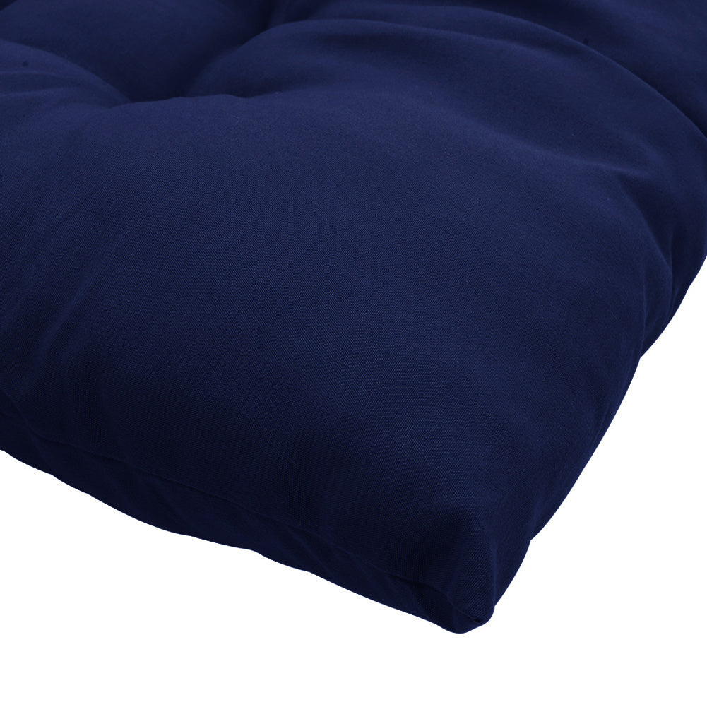 110cm Thick Soft Comfortable Chaise Lounge Chair Cushion, Blue