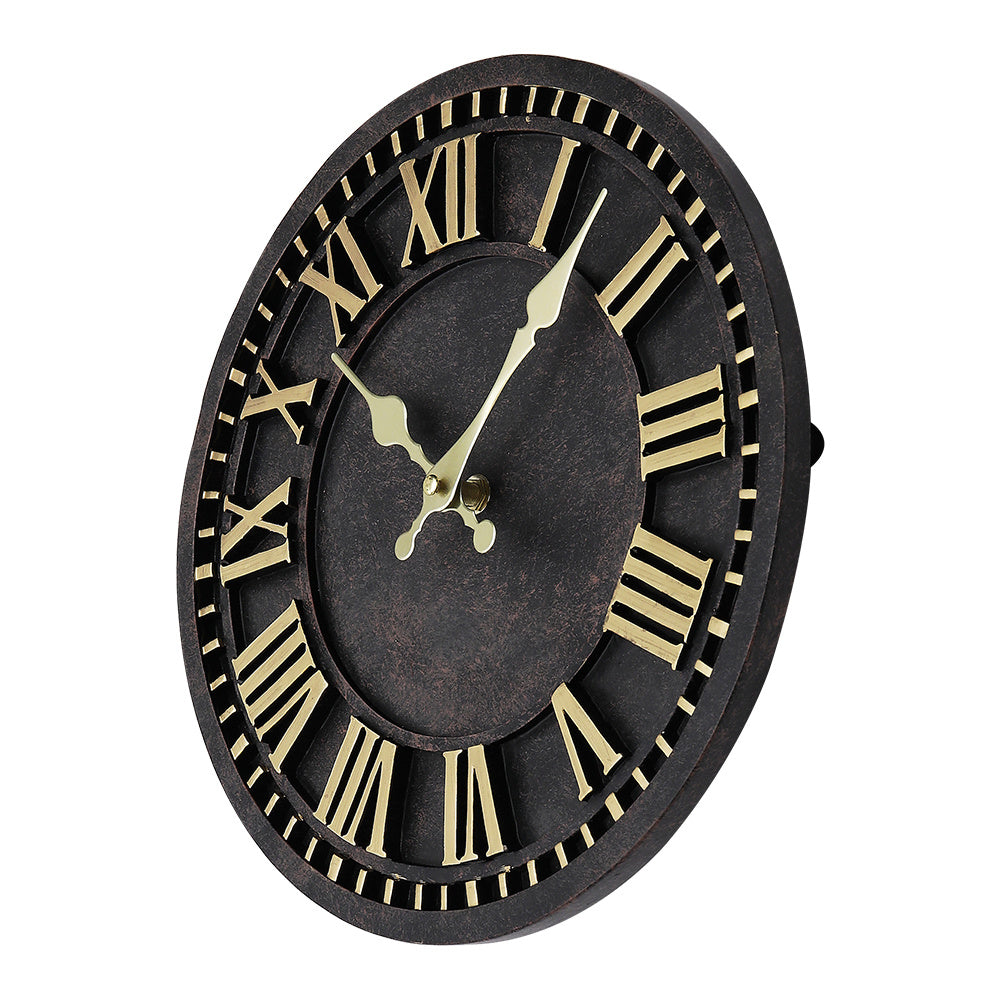 European Vintage Roman Numerals Wall Clock
