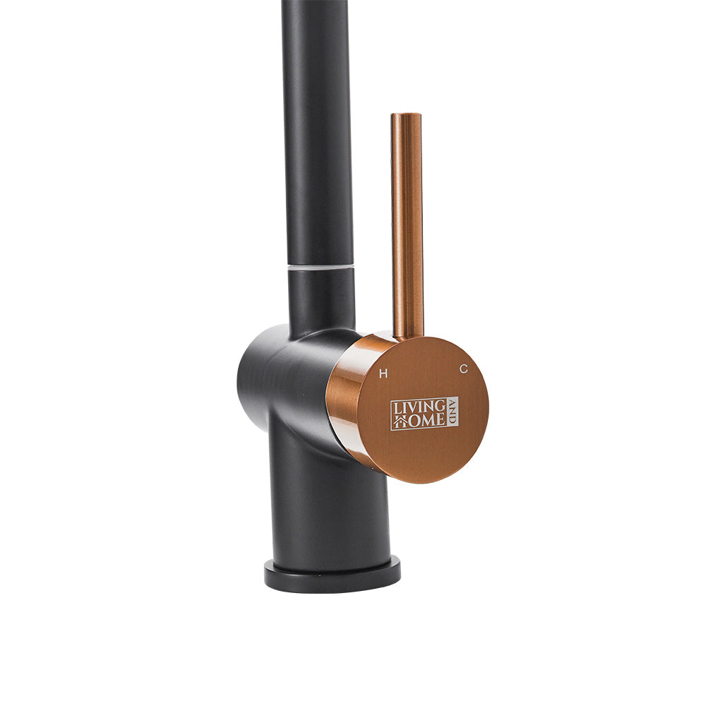 Black Kitchen Sink Single Lever Faucet