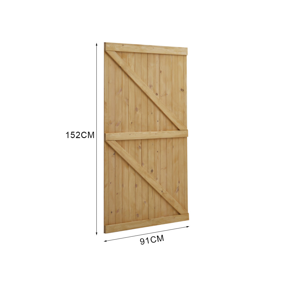 152cm Pine Wood Garden Gate with Latch