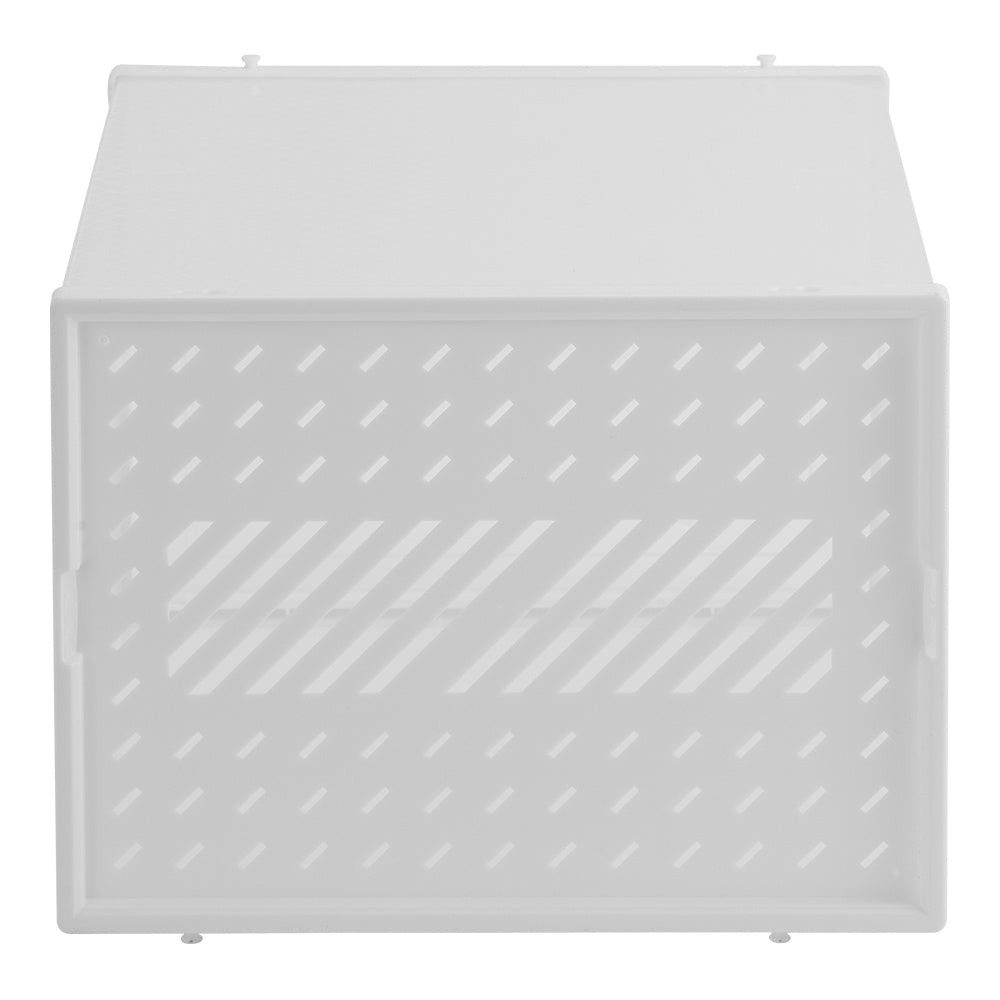 12 Pcs Plastic Shoe Storage Box,White