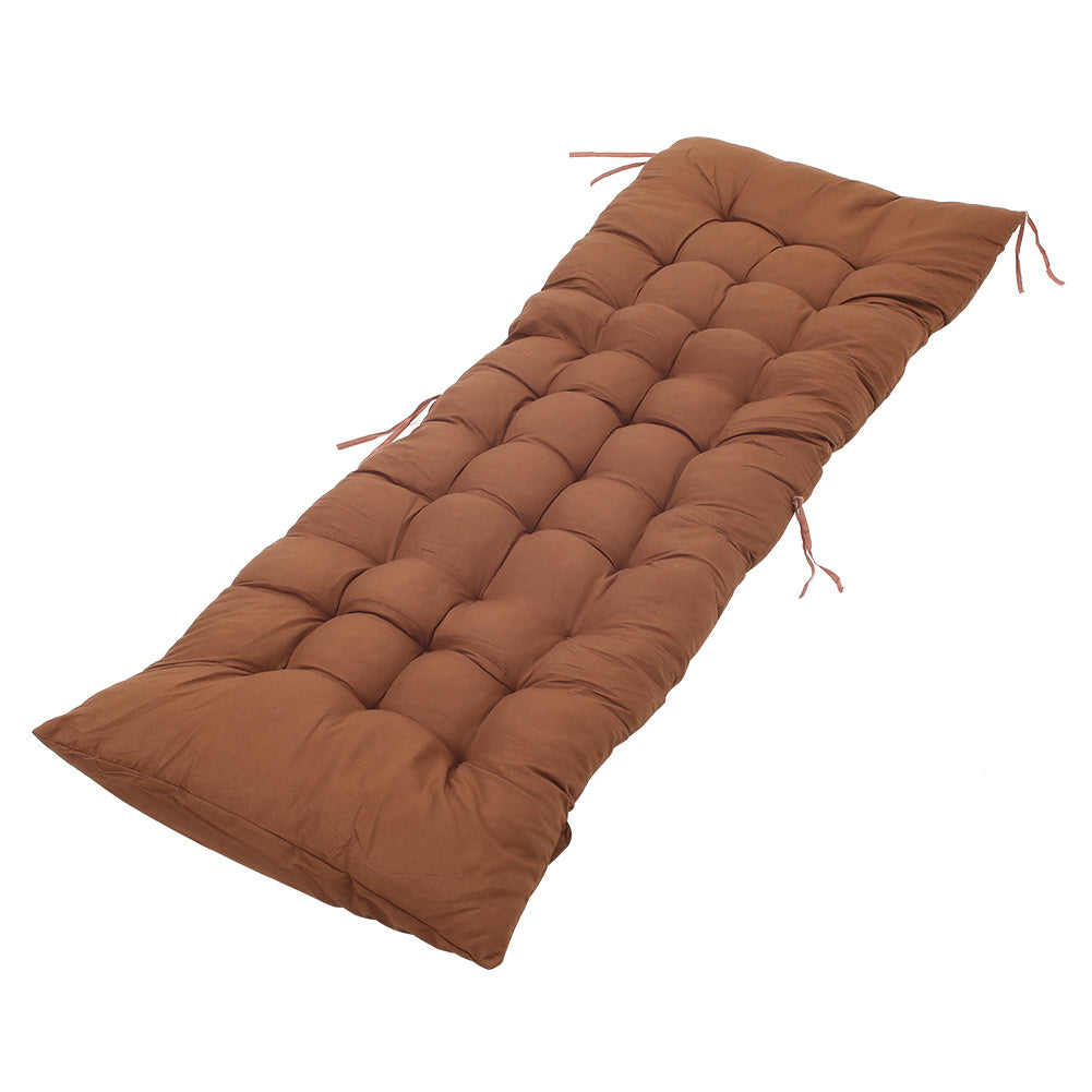 Sun Lounger Cushion Pad Garden In/Outdoor Recliner Chair Seat Pads,Coffee