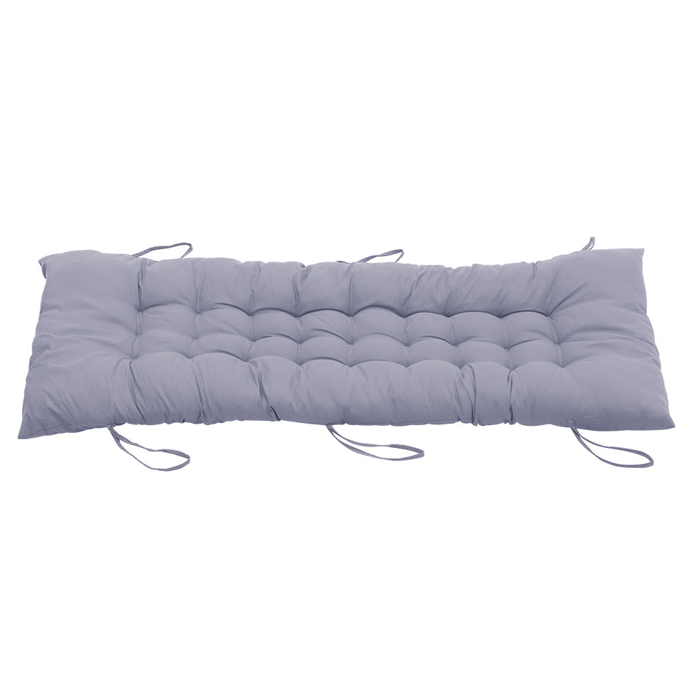 125cm Thick Soft Comfortable Chaise Lounge Chair Cushion, Grey